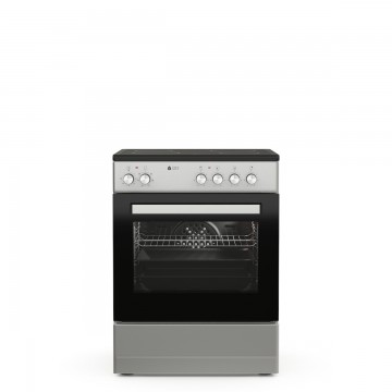 Thermogatz TGS CER600 S Κουζίνα 60lt με Κεραμικές Εστίες Π60εκ. Inox